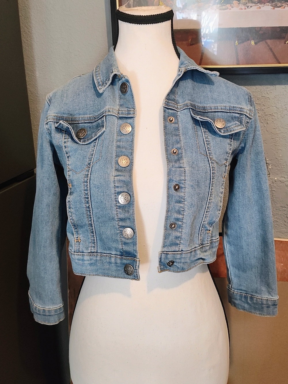 Light Blue Denim Jacket -Kid.